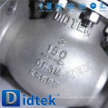 Didtek ANSI 3 &#39;&#39; 150LB flange connection válvula ascendente válvula de globo de aço inoxidável